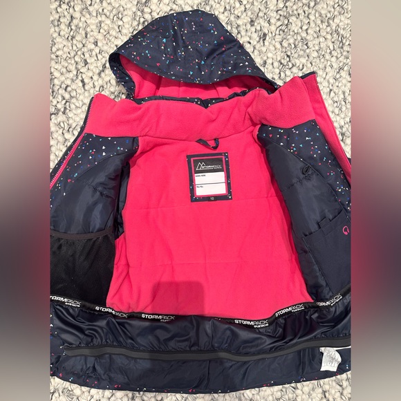 Stormpack girls winter jacket size 10 in perfect condition! - Picture 5 of 5